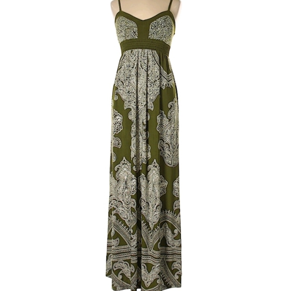 Spaghetti strap maxi dress